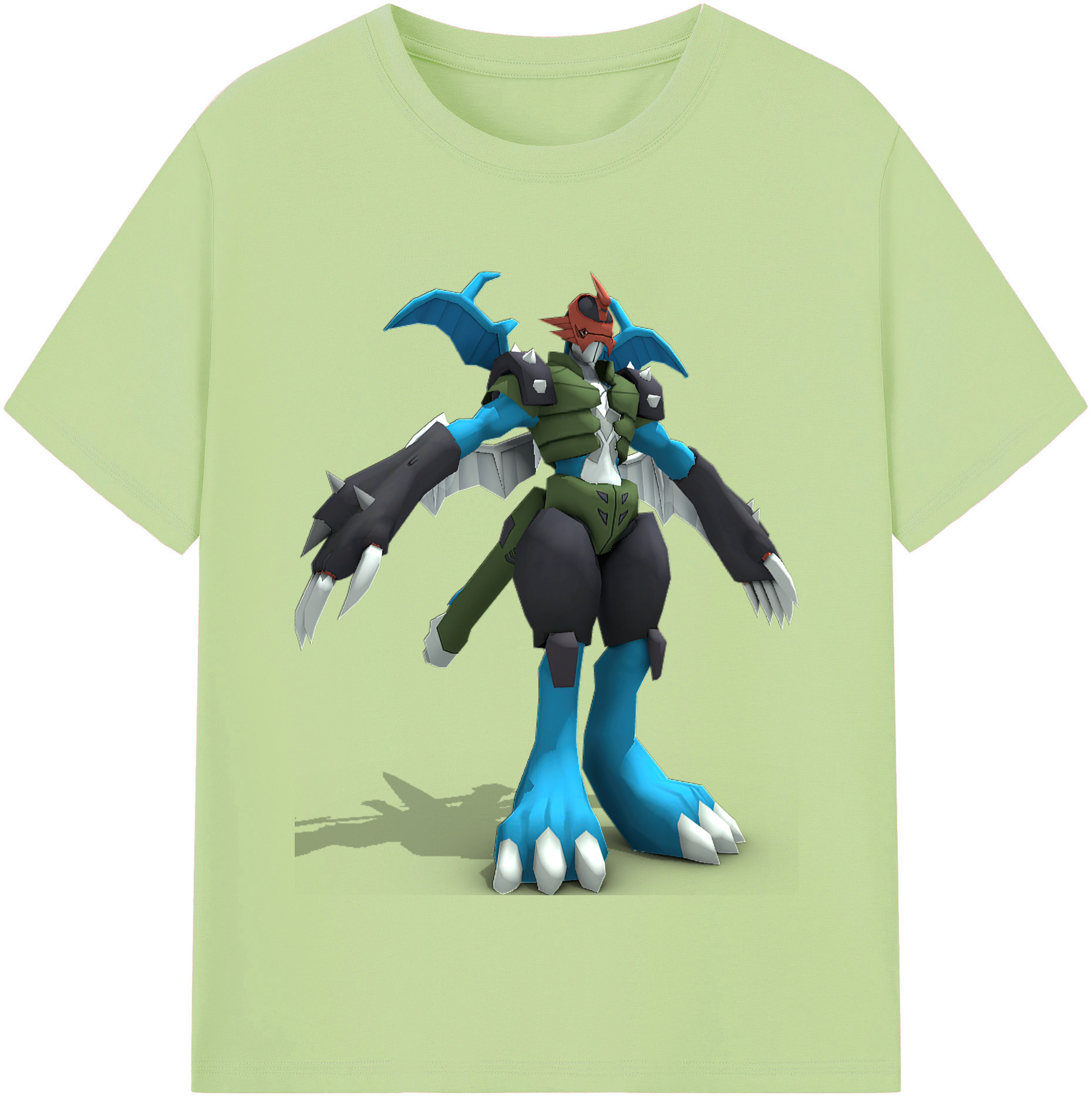 （画像用） Digimon デジタルモンスター/デジモン 綿100％半袖Tシャツ（フロントプリント）
